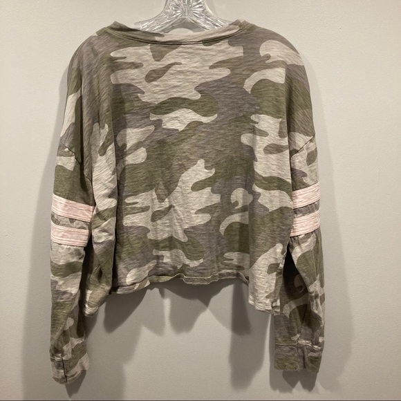 Hollister Camo Long Sleeve Crew Neck - Picture 3 of 5